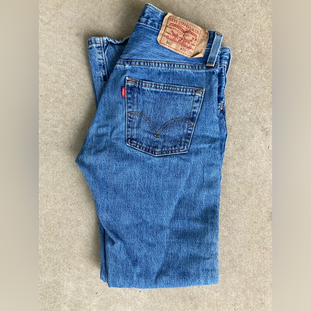 Vintage Levis 501, Women’s, Button Fly